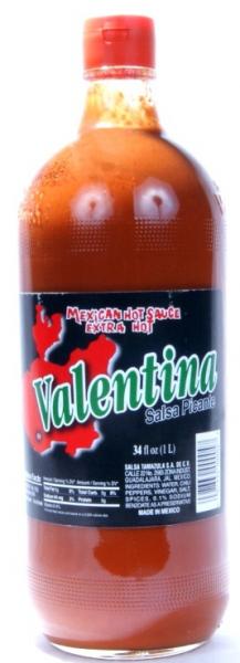 VALENTINA 'Salsa Picante' Mexican extra Hot Sauce 1000 ml Import USA